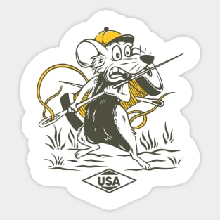 Tailor Mouse Sticker